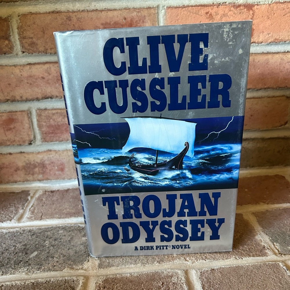 “Trojan Odyssey” by Clive Cussler Hardcover